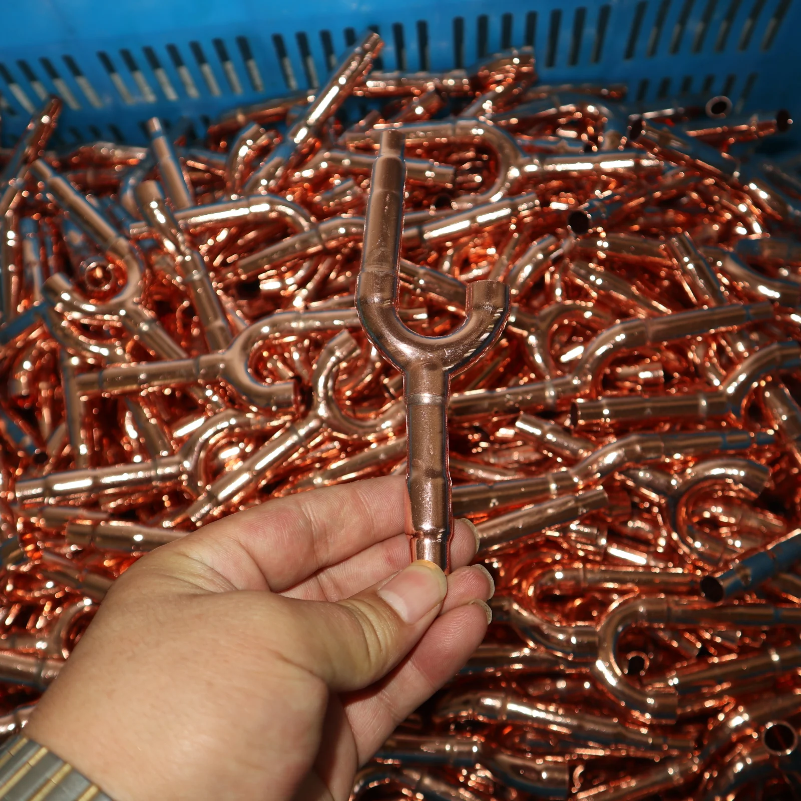 Branch joint Pipe 75T For Daikin VRF system Pure Copper pipe VRF VRV Installation Kits Split central air condition