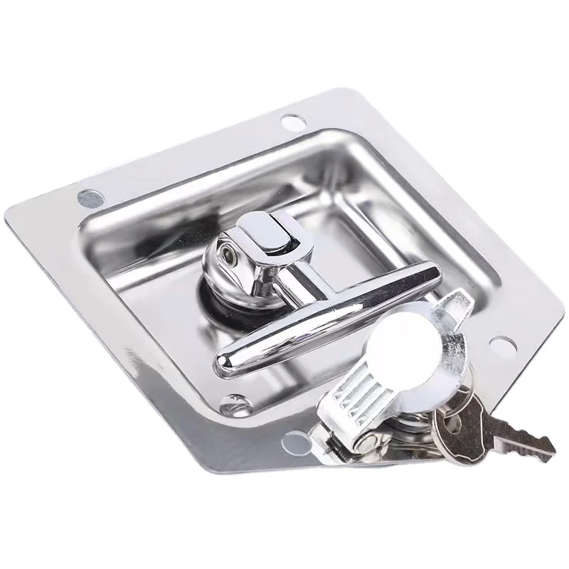 OEM Tool Box Paddle Latch Lock 304 Stainless Steel Toolbox Recessed Paddle Latch