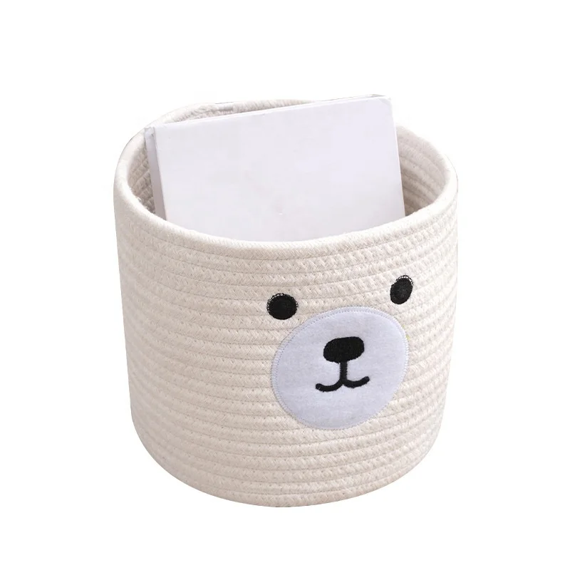 Large Sundries Organizers for home storage bags Folding Files Books Dirty Clothes Boxes Bucket Cartoon Kids Toys Storage Basket