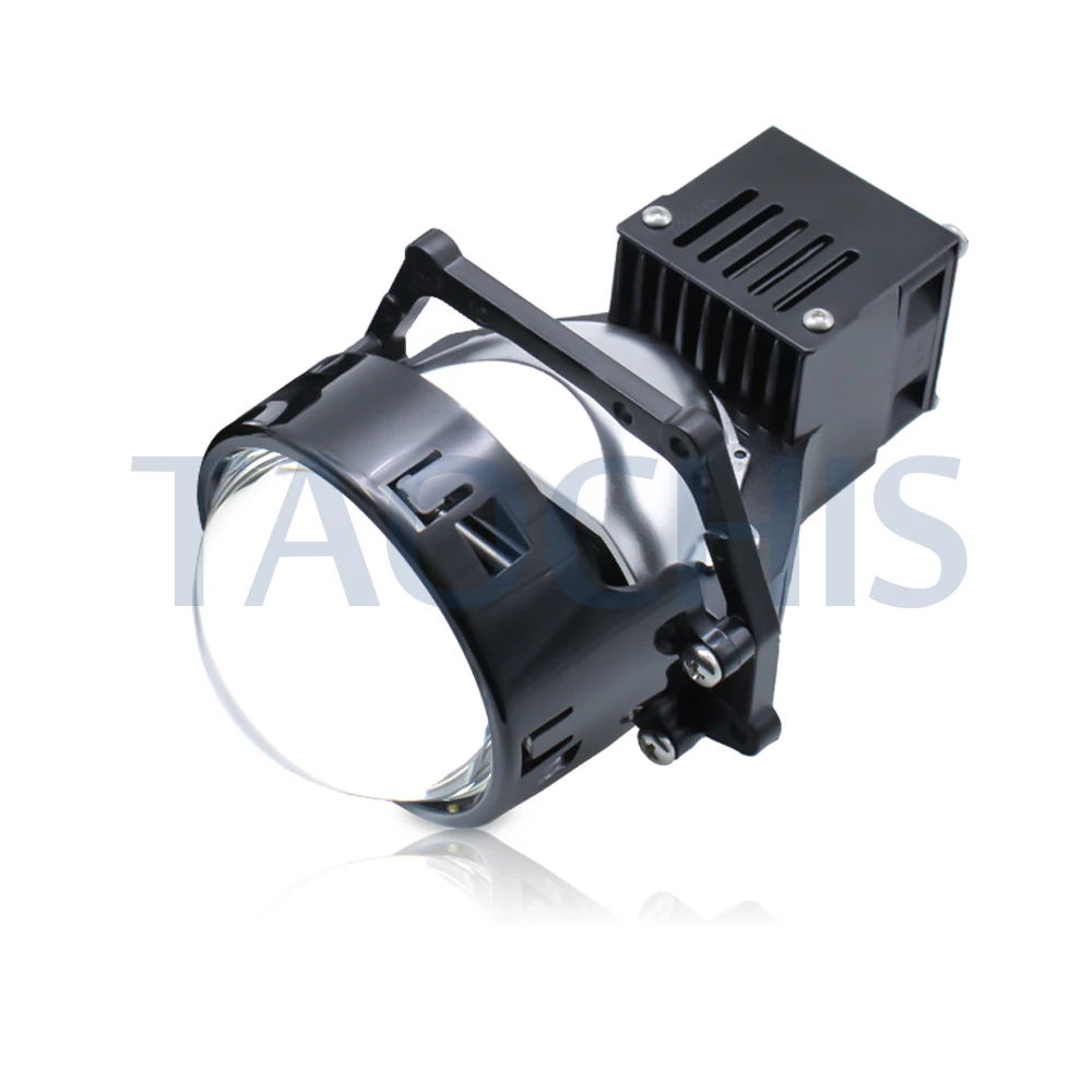TAOCHIS Car Auto headlamp 3.0 inch bi led projector lens headlight 6000K 50W 71W universal car head light retrofit headlights