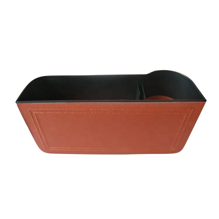
Various colors of leather car console storage box seat side clearance packing box Amazon sales 