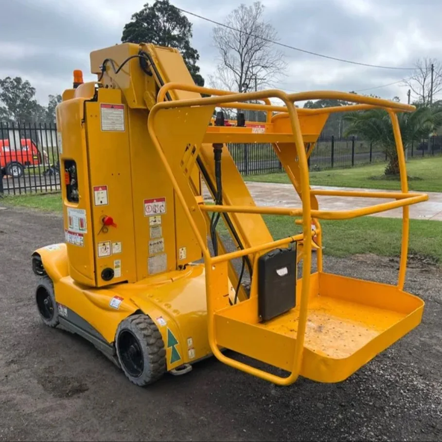 Качественный гидравлический мини-подъемник Haoulotte, Электрический прицеп, сборщик вишен, буксируемый паучий шарнирный подъемник