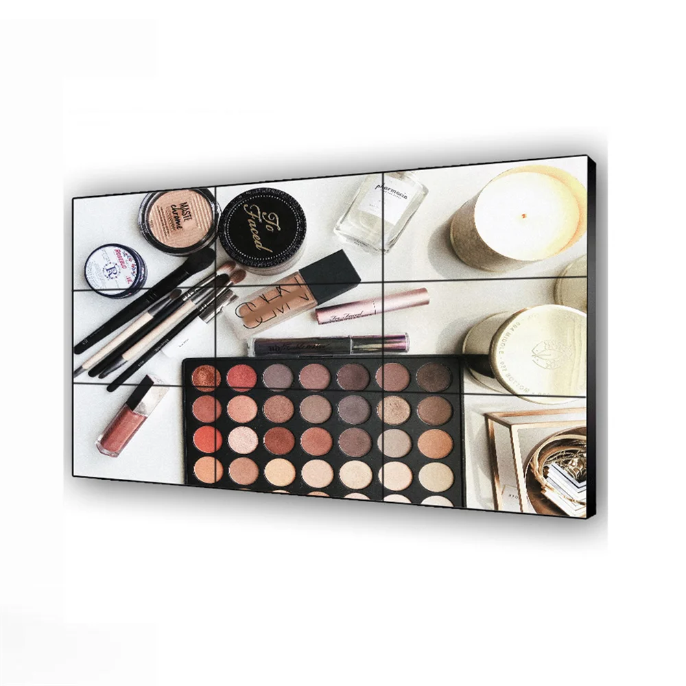 55 inch 3D Digital Signage Display Splicing Screen LED Video Wall 3.5mm Narrow Bezel 1080P HD Video Wall Panel Complete System