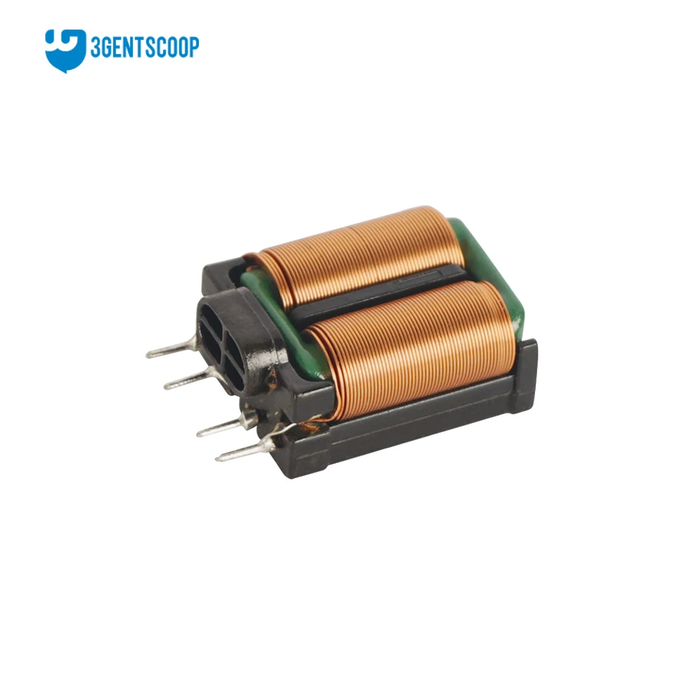 Custom  Certification Sq28 15mh Inductor Horizontal Flat Wire Inductor For Lighting Device