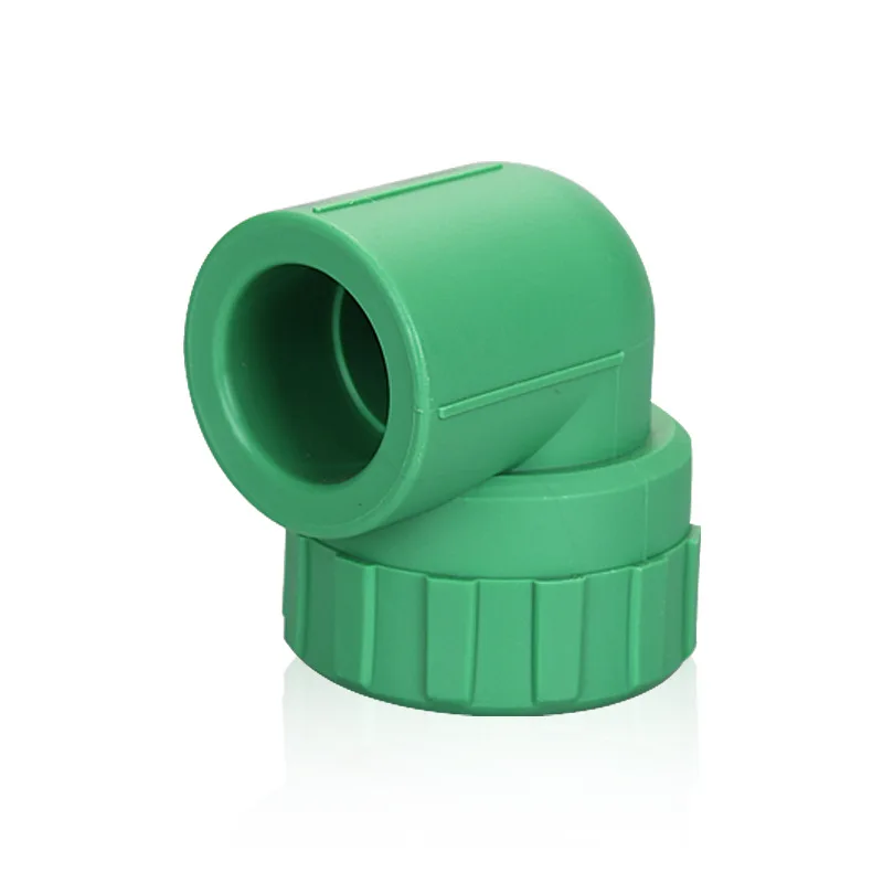 PPR water supply pipe and fittings Frost resistant series Green home decoration Female threaded elbow 90 degrees