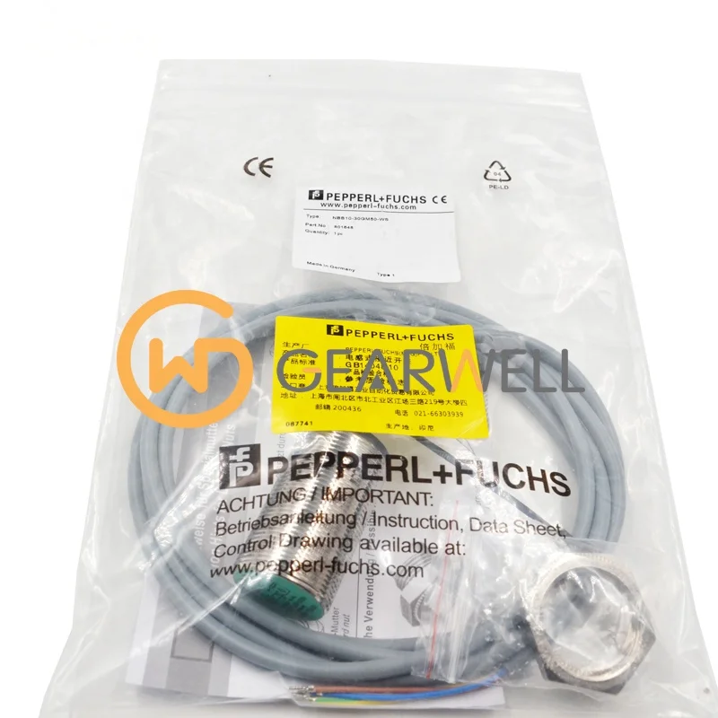 P+F Inductive Sensors NBB8-18GM50-E2-V1-M