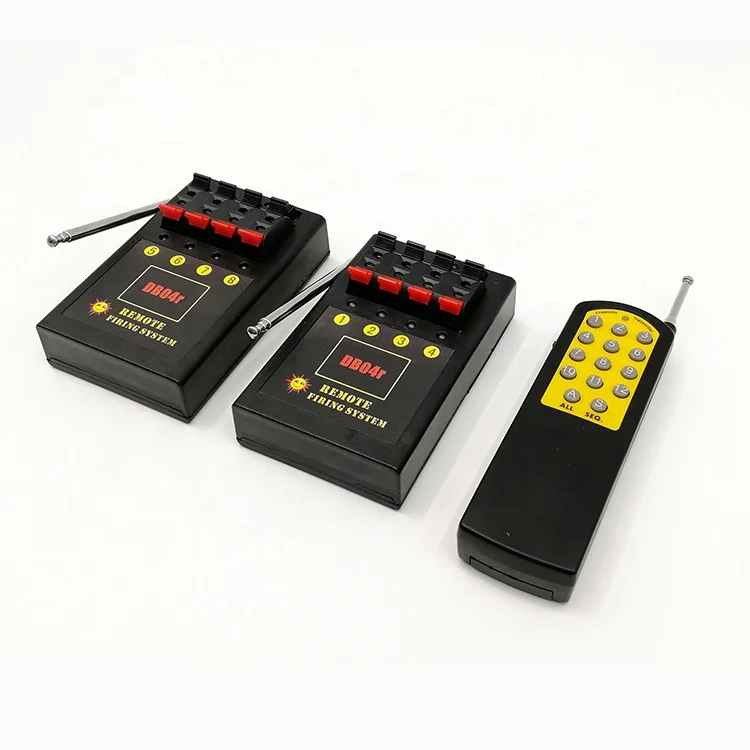 CE passed the 3rd generation 4 cues 8 channels Wireless Remote Control Fireworks Firing System