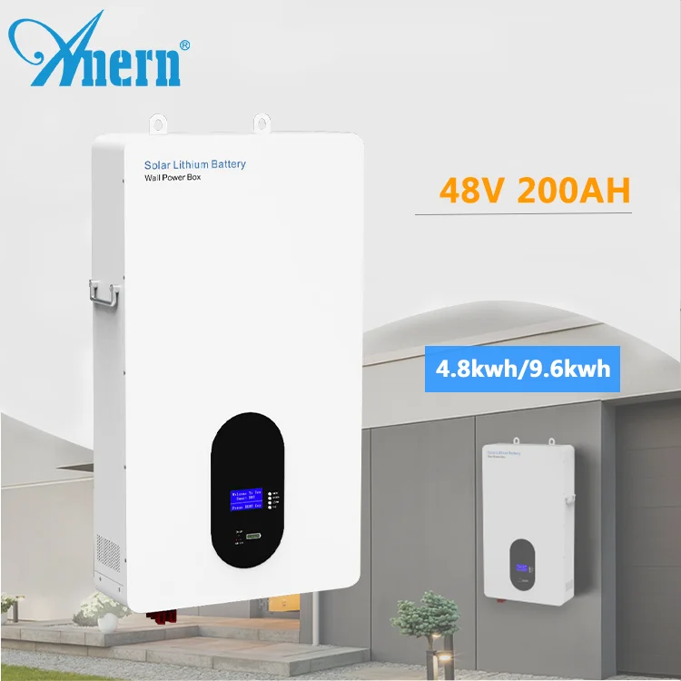 Anern 5kwh 10kwh lifepo4 lithium battery 48v 200ah solar battery for solar system