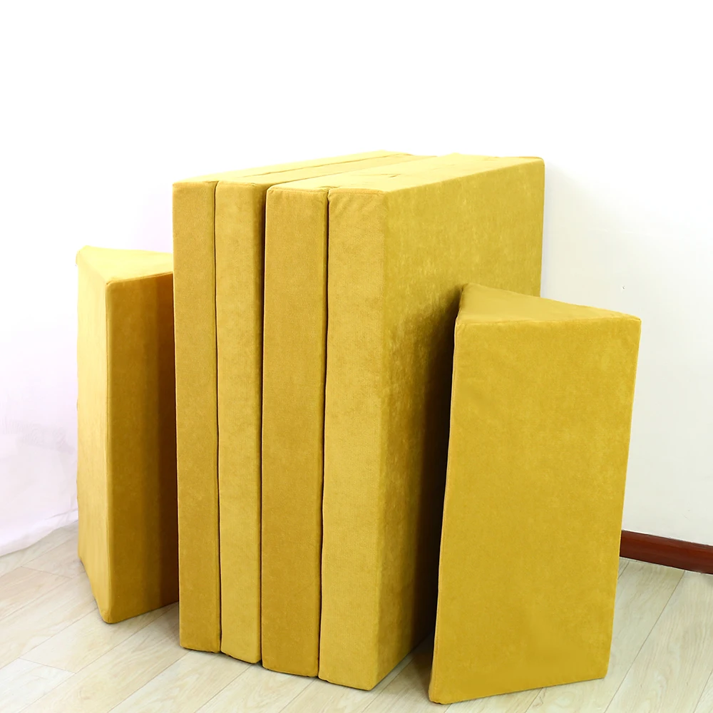 2021 Hot Selling 6 in 1 Modular Sofa Set for Children Playing Bouncing Reading Studying Drawing Trampoline Kids Play Couch Sofa
