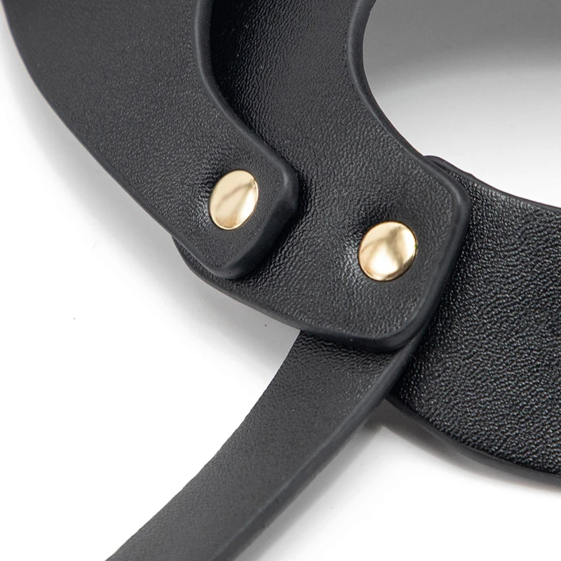 BESTMOON Japanese Female Male Bondage Adult Sex Latex Isolation Sexy Half Face Hood Mask Fox BDSM Frau Bondage Slave Restraints