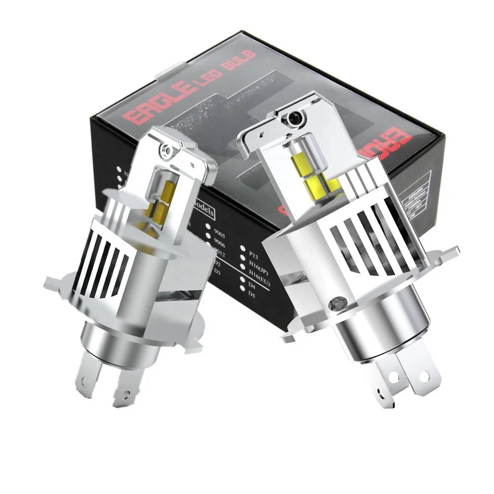 LED Headlight CSP Chip 5530 Car Accessories 50W H4 LED Light 5000LM White motorcycle led light