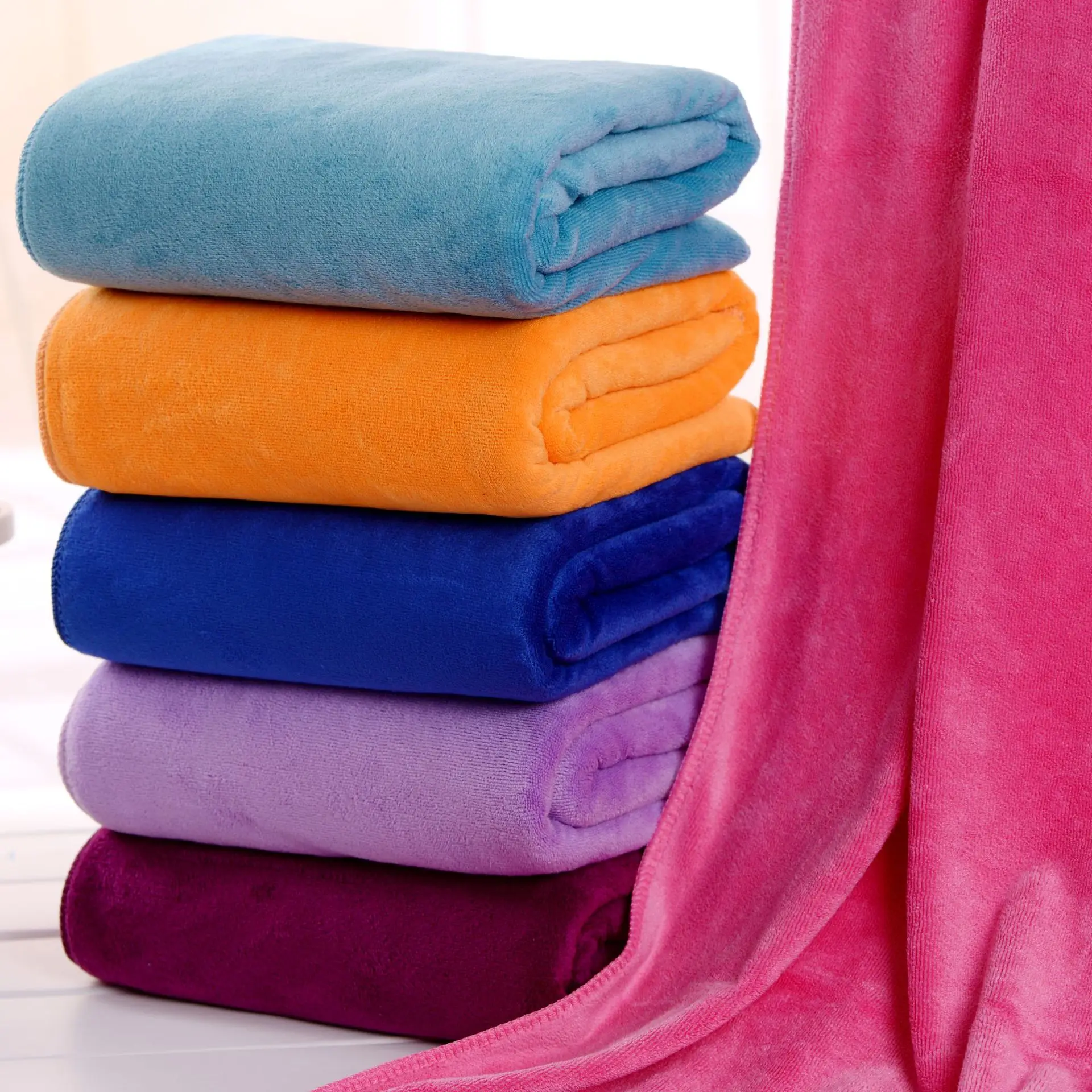 Microfiber Towels Bath Wholesale Breathable Fast Drying Large Size 70x140cm