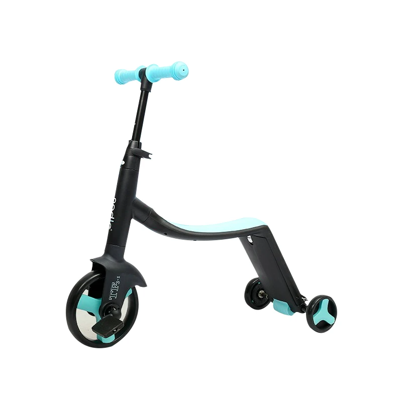 Luxury multifunction baby 3in1 kid tricycle scooter ride on car for children