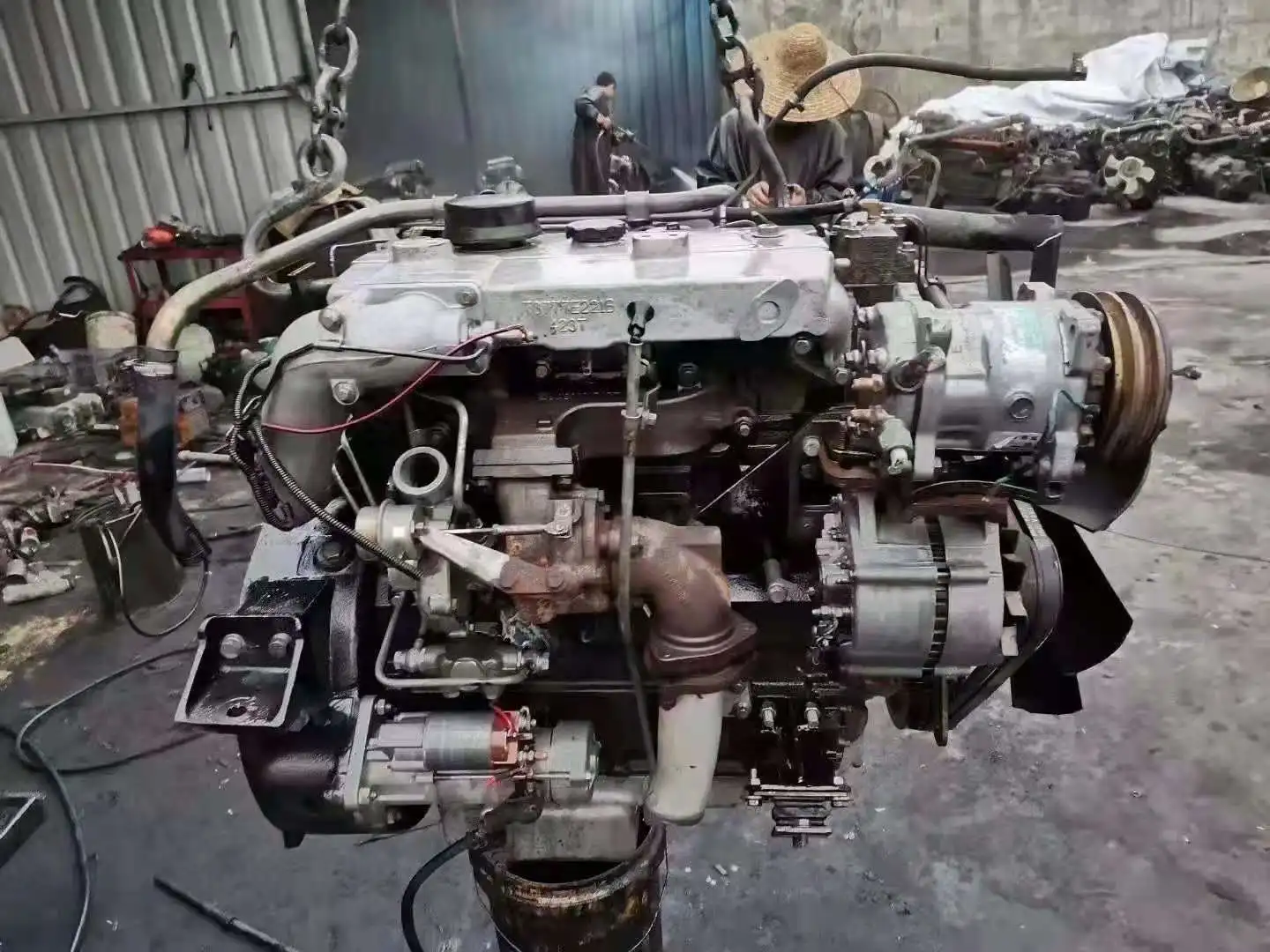 Used diesel engine assembly for perkins 1004