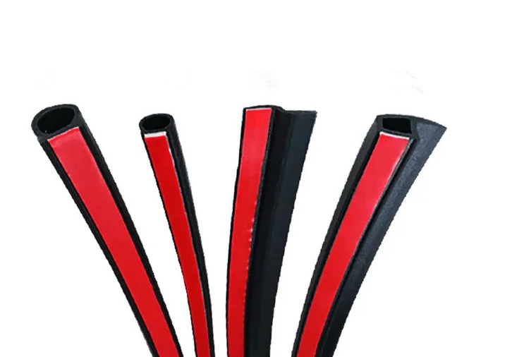 
D-type rubber foam seals for cars, trucks, motor homes and ship doors and windows 