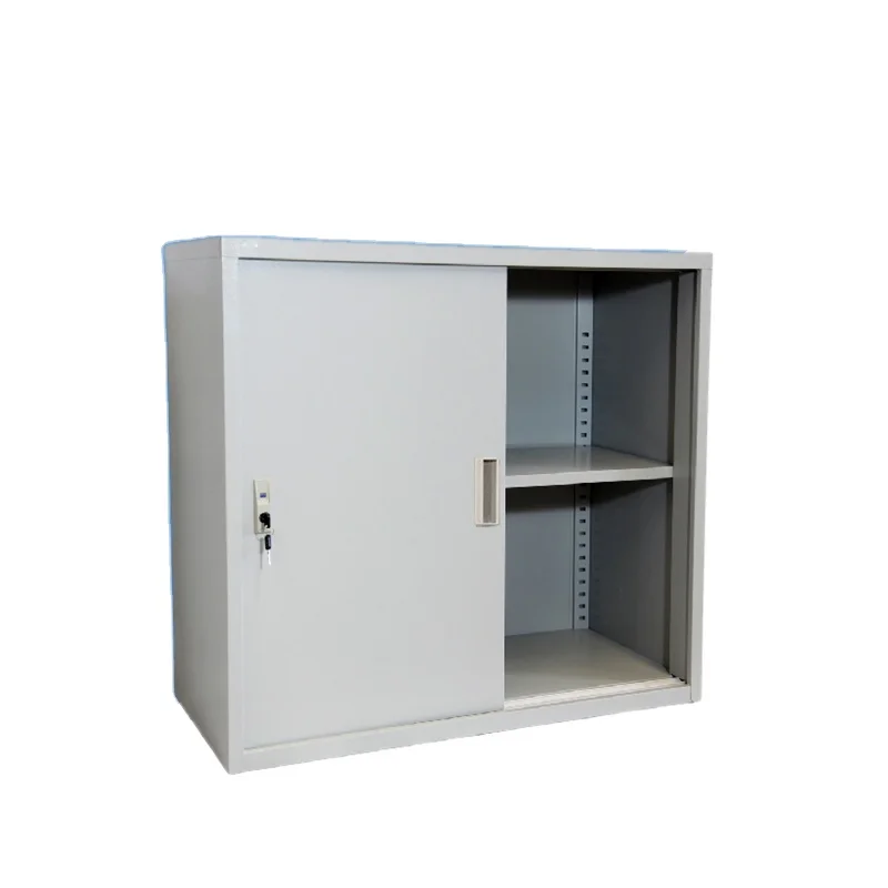 KD Archive Sliding Door Small Steel Cabinet Storage Cupboard