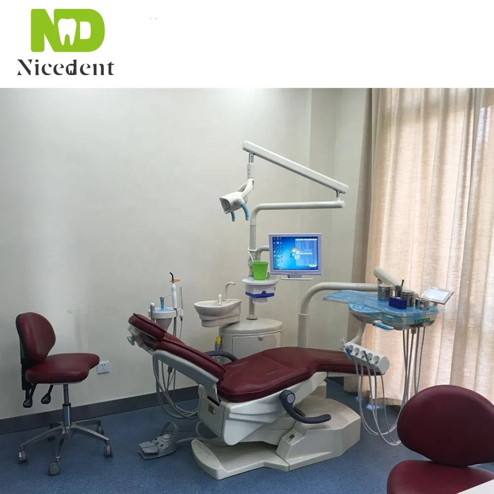 CE and ISO Approved Foshan Manufacturer High Quality Complete Dental Chair Unit Soft Leather