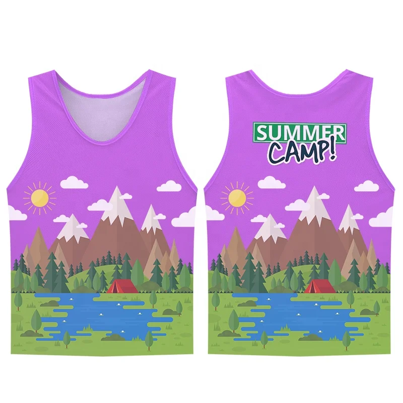 no logo sports wear black yellow green orange red blue pink football training mesh vests bibs soccer pinnies for KIDS