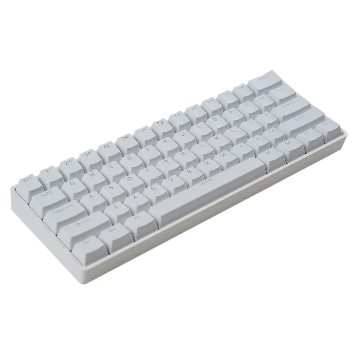 MATHEW TECH MK61 60% Mechanical Keyboard Cyrillic, 2.4Ghz/Bluetooth/Wired, Mini Keyboard 61 Keys Russian Language with Software