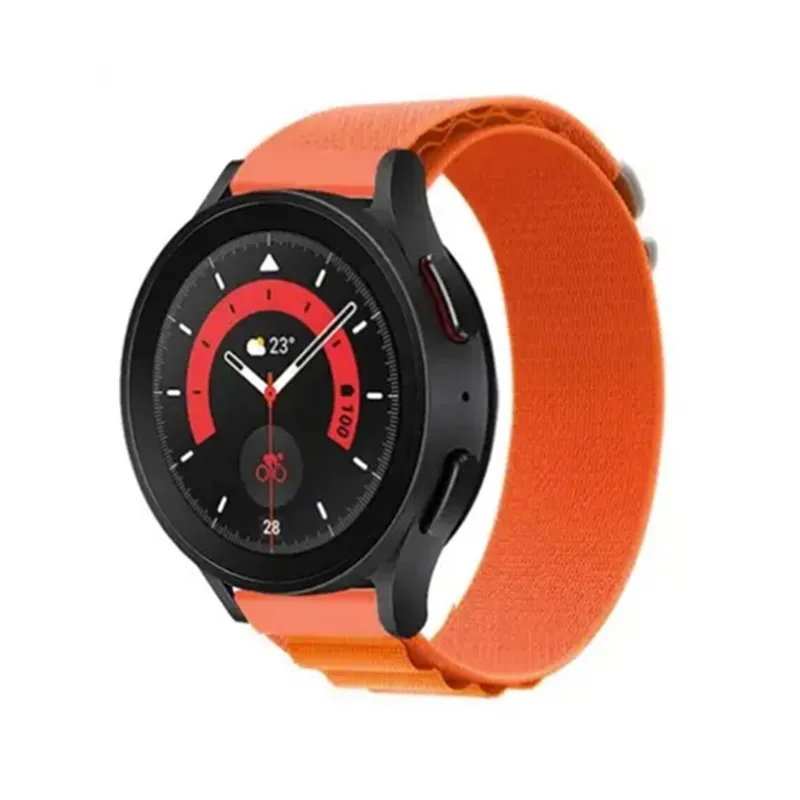 22mm Soft Nylon Sport Watch Band for Samsung Galaxy Watch 46mm/Samsung Galaxy Watch 3 45mm/Gear S3 Frontier/Classic