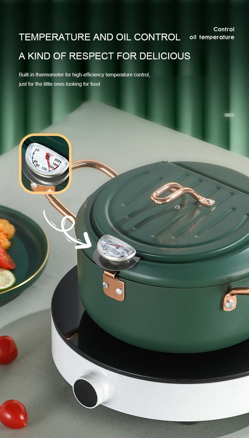 Hot Seller Cooking Pot Hot Soup Cooker Tempura Deep Frying Multi-Purpose kitchenwares