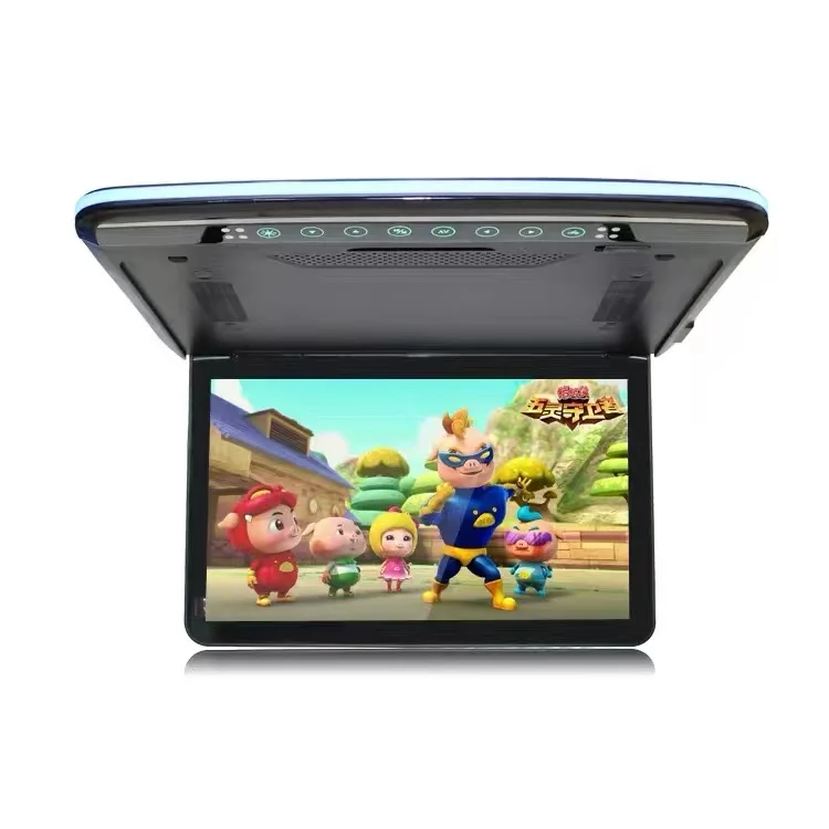 11.6inch Commercial vehicle  Back row entertainment AV  Ultra-thin HD Ultra-thin HD MP5  Car Roof Mount Car Flip down monitor,