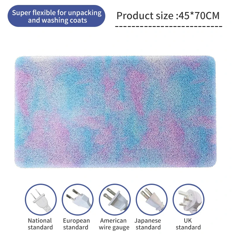 New Popular	Durable	pet Heating Pad  Pet Thermal Mat Dog Self Warming Hot Pad Mat  Adjustable Electric Throw Blanket