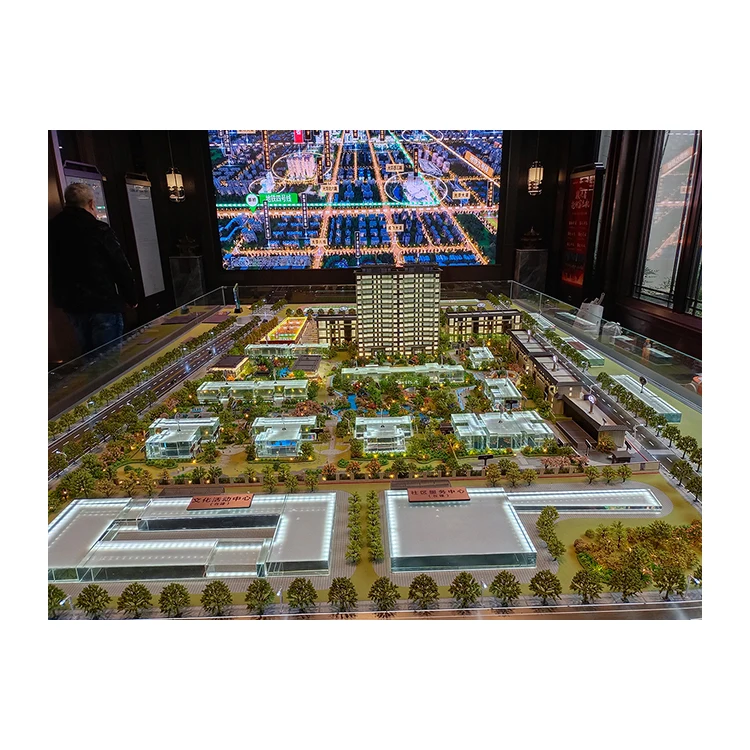 Chinese Factory Price Scale Model Makers Architectural House Model Mini nature Scene Model