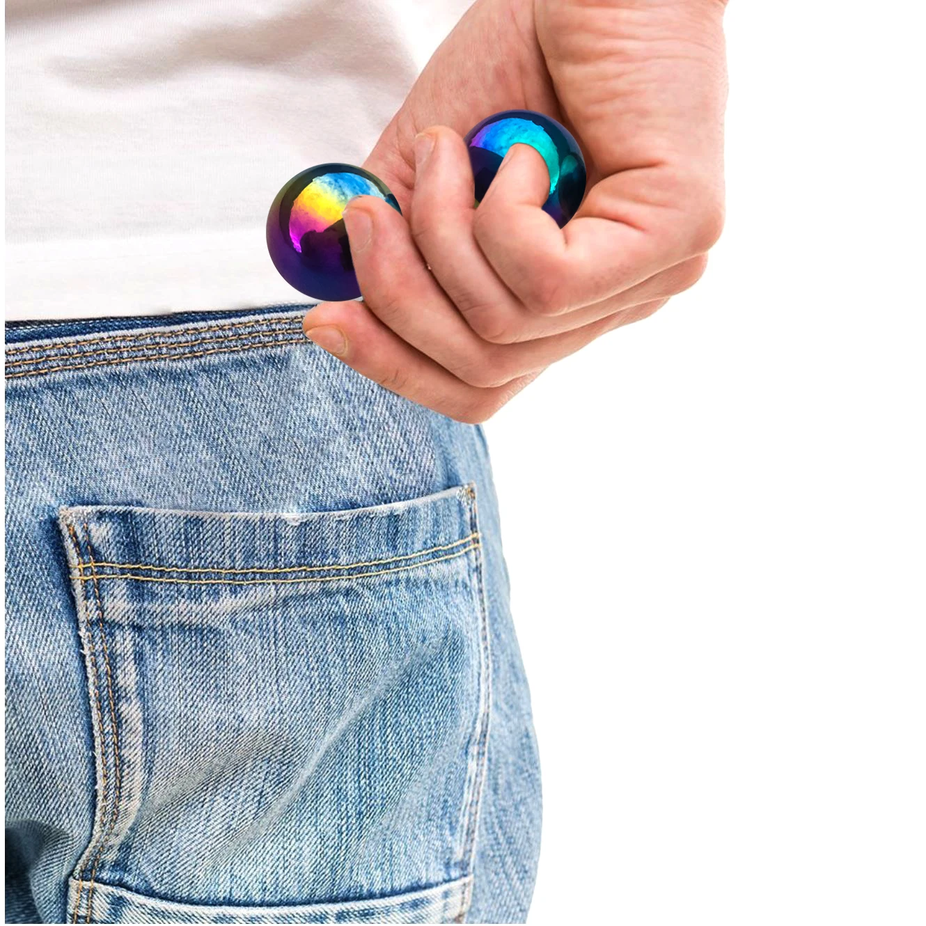 Sphere Magnet Rainbow Magnetic Balls Large Magnetic Balls Magnets for Kids
