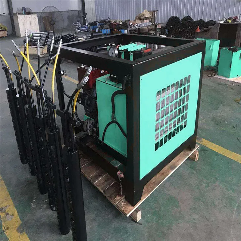 Professional Rock Breaking Machine Diesel Rock Splitter Splitting Rod hydraulic rock splitter for sale