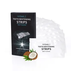 IVISMILE Customizable Teeth Whitening Strips White Tooth 5d Gel Teeth Whitening Strips White Tooth