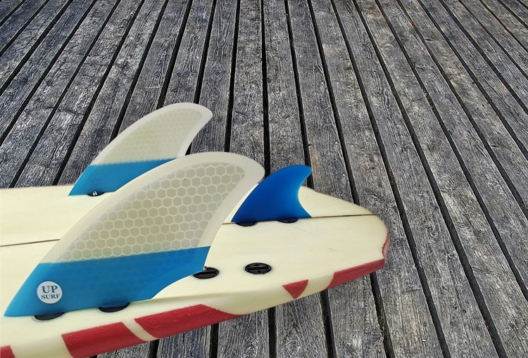 Top Quality double tabs Fins centre Fin Fiberglass Keel Fins for Surfboards