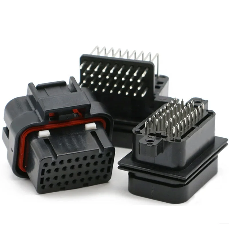 ECU econoseal 34 pin female male housing sealed automotive connector 6437288-2/ 4-1437290-1/ 2-6447232-3