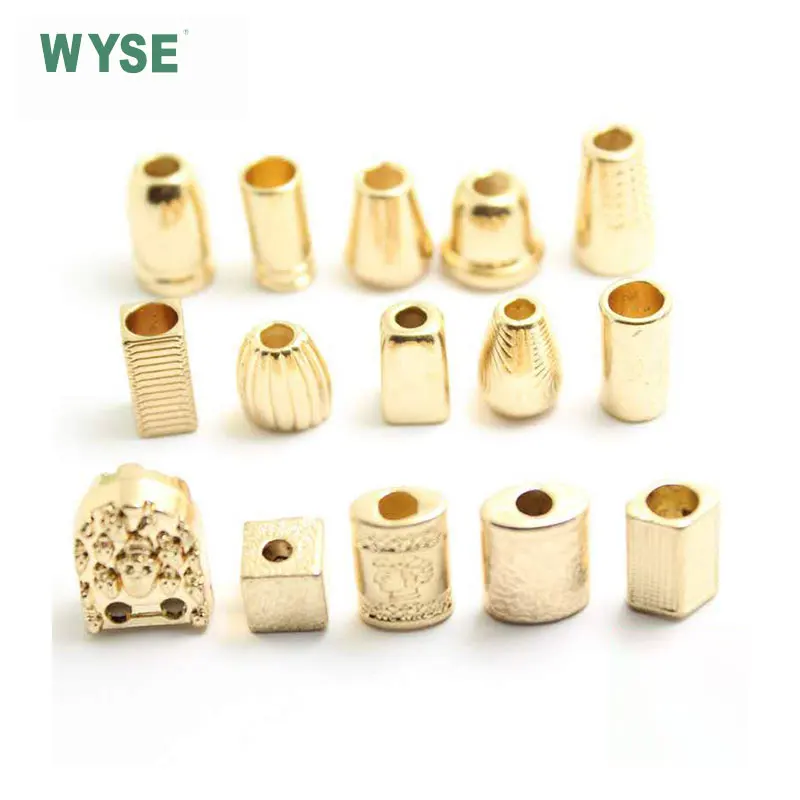 Шнур Веревка замки крепежные концы стопор под заказ конический колокольчик Металл для шнурка рюкзак сумка серебристый цвет цинковый сплав Модный