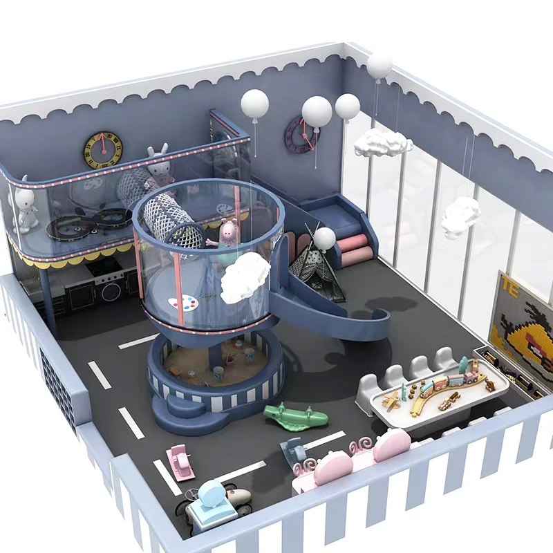 New Theme Soft Items Kids Entertainment Sets Soft Play Area Game Indoor Playground For Children