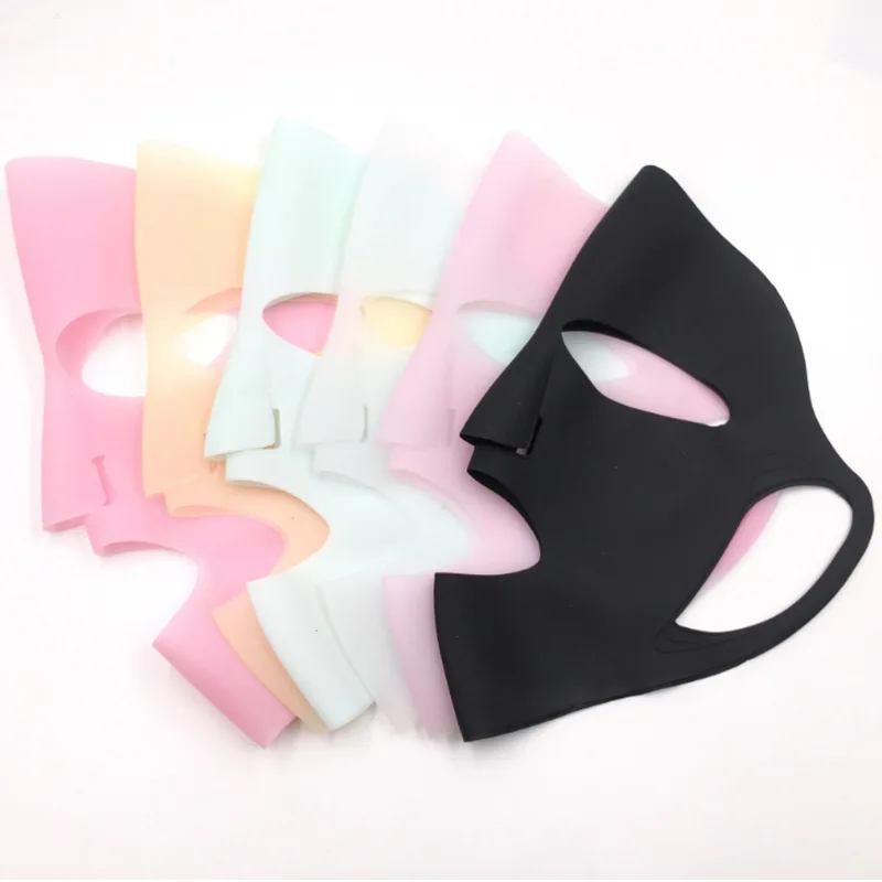 Human Reusable Silicone Face Mask with Ear Loop Skin Care Cover silicon maskes for face