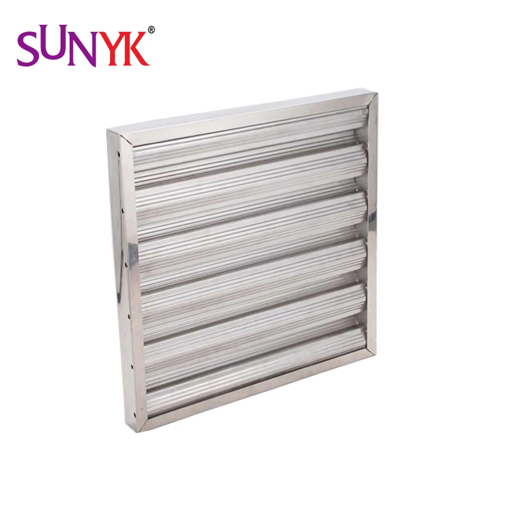 Aluminum grease Filter for Commercial Kitchen and hotel