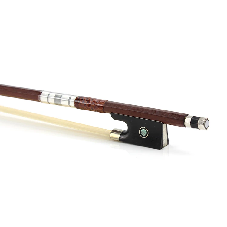 Not easily deformed Durable and sturdy Carved accessories Mongolian horse hair Violin bow