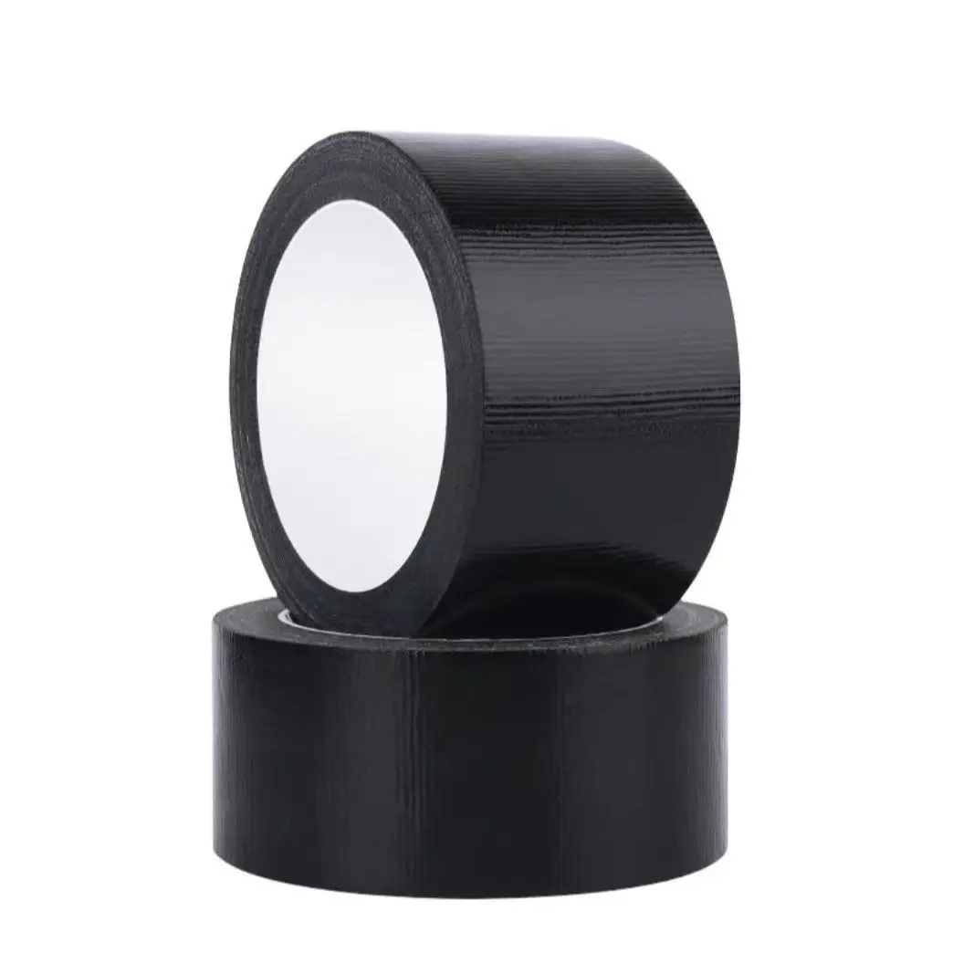 180mic Professional Grade Black Matte Cloth Gaffer Stage Tape Premium Gaffers Tape 50Mesh Carpet Jointing Tape