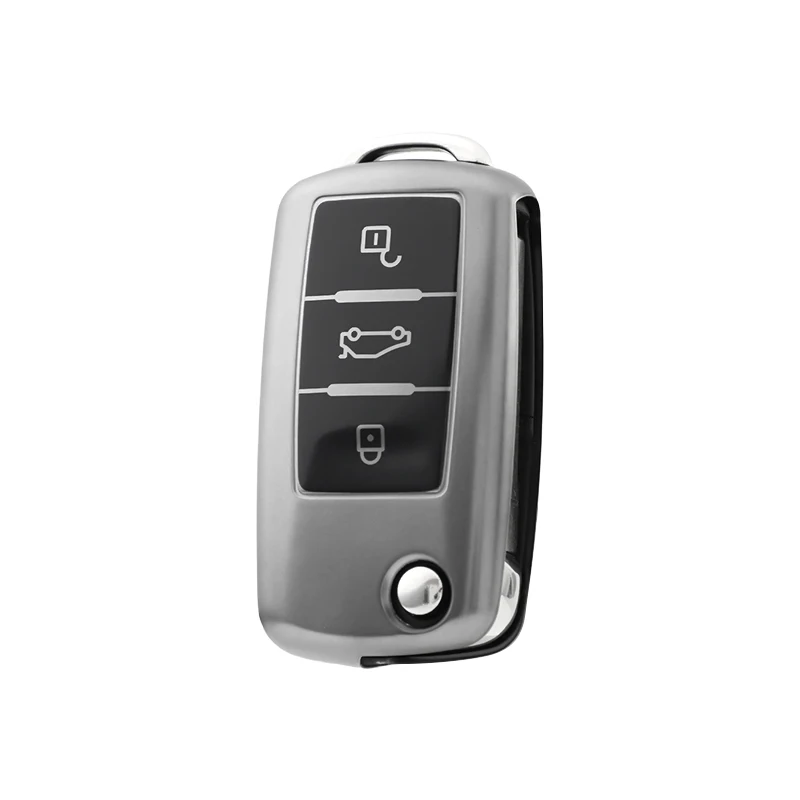 New Design TPU Skin Smart Car Key Fob Cover Case ,TPU Car Key Cover for VW GTI,Remote Key Protection Case
