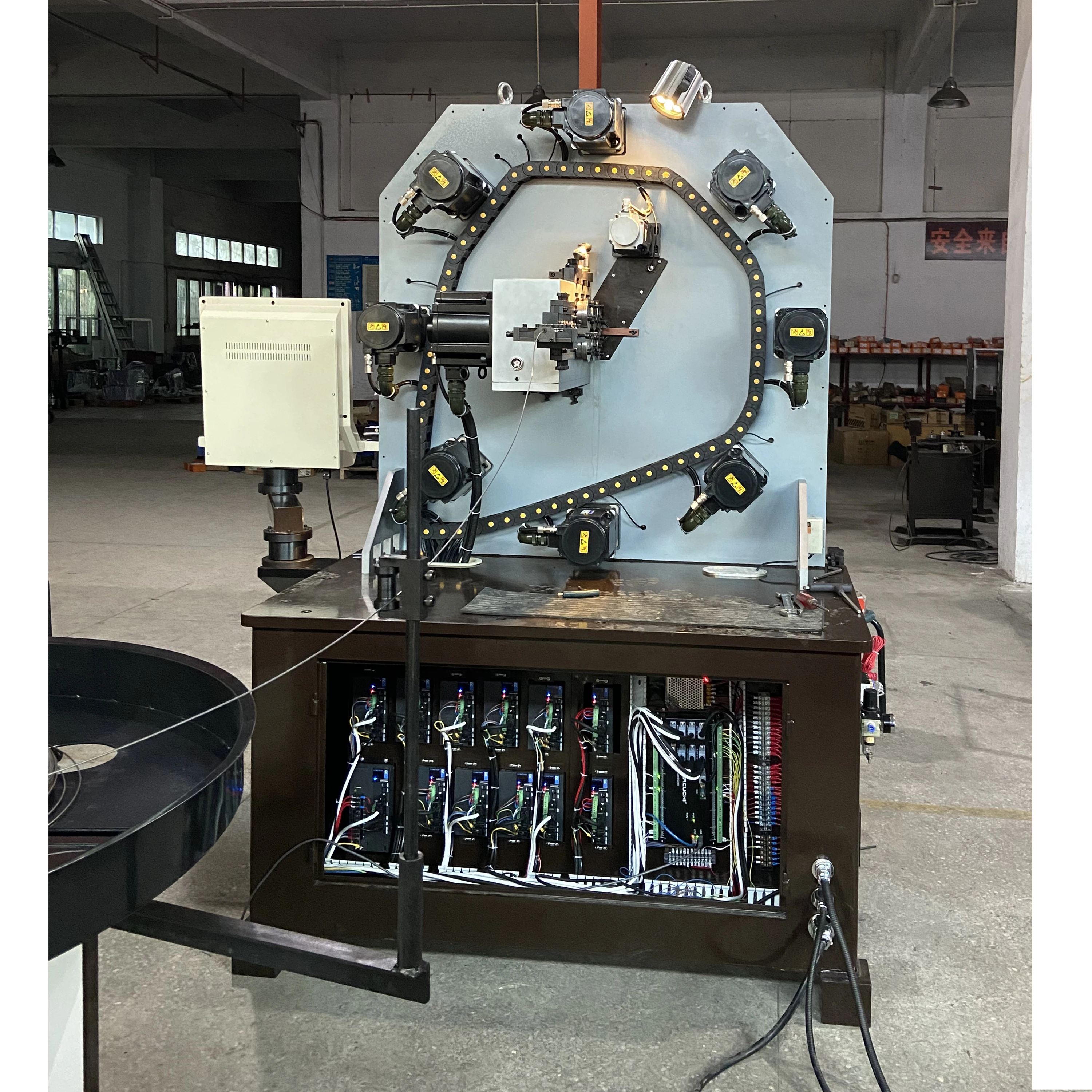 1.2--4.5 mm CNC Camless automatic wire  forming machine double torsion spring forming machine