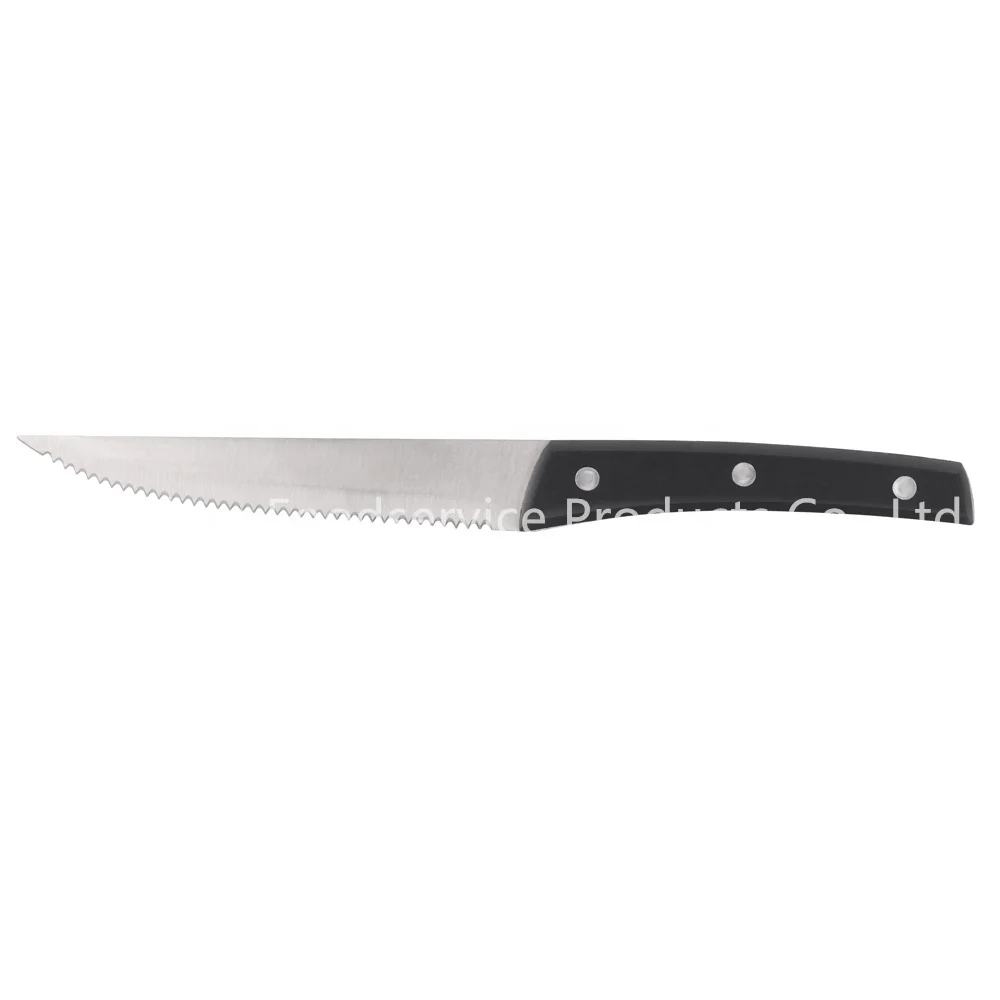 Cangshan - Henry Foodservice Steak Knife with Stainless Steel Blade and Natural Wood or Plastic Handle