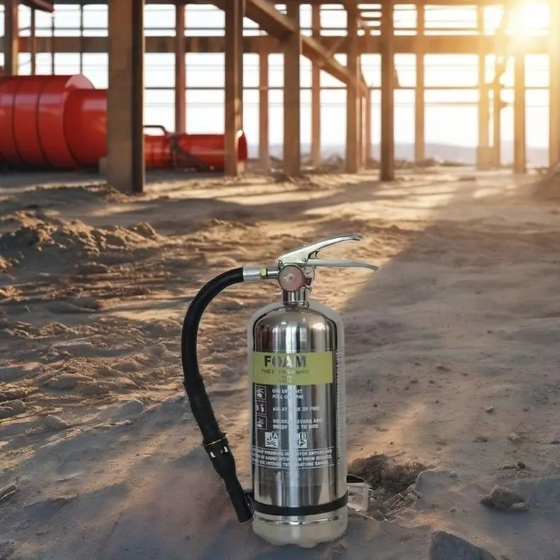OEM ODM Water Foam 6L 9L Stainless Steel Fire Extinguisher AFFF6% 3% Foam fire extinguisher empty fire extinguisher