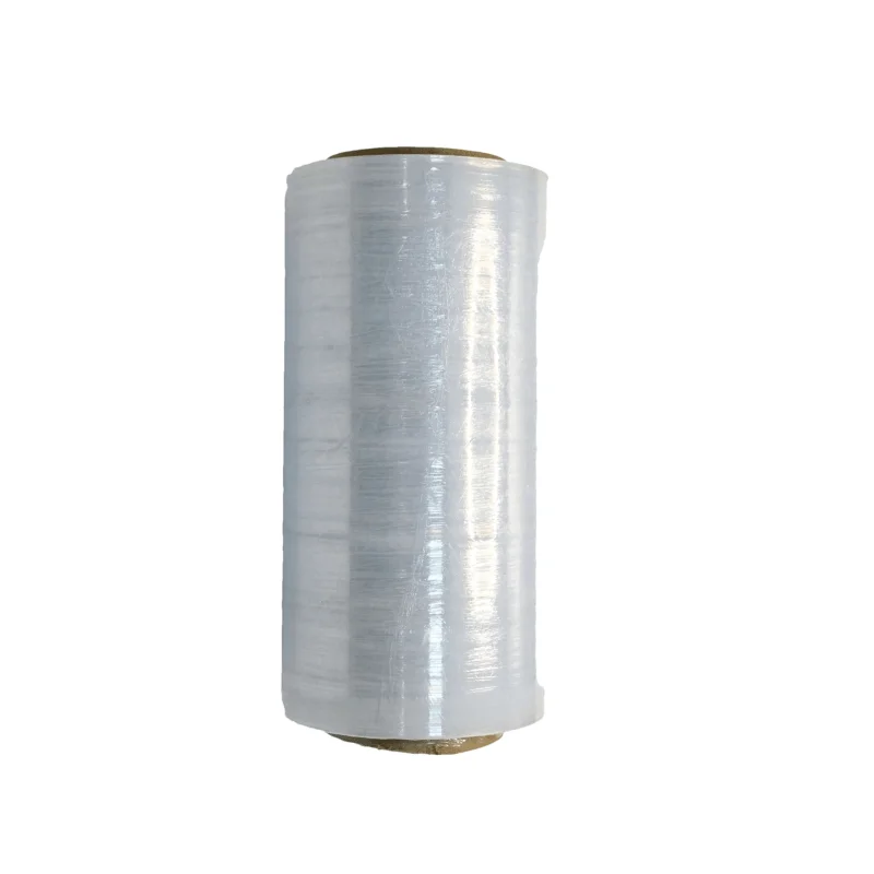 Factory Direct Sale Wrapping Stretch Film Black 50 Cm Pe 25mic Roll 500mm Pallet 40cm Wide 17 Microns 400m With High Quality
