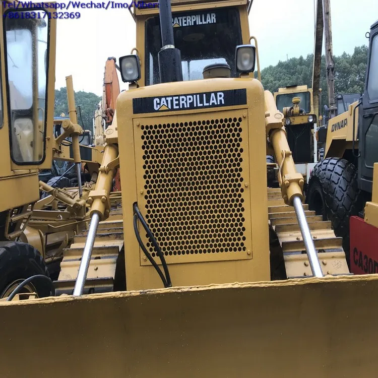  Гусеничный бульдозер с рыхлителем Cat D6D по низкой