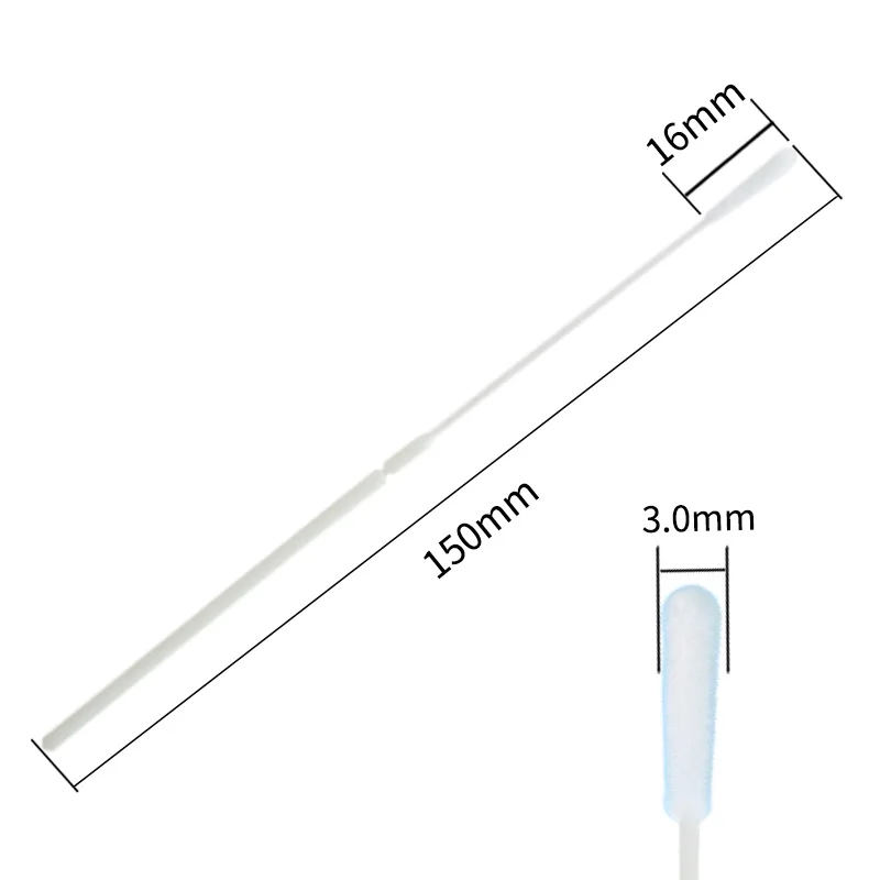 
Disposable nose nasal test nasopharyngeal medical sterile stick flock swab for sample collection 