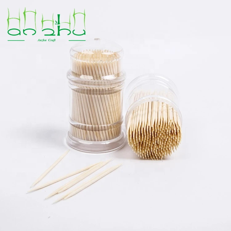 Natural Bamboo Wooden Toothpick For Home Restaurant Wholesale Hotel Disposable  Tools