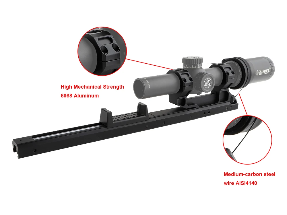 Marcool Scope Switch Quick Magnification Slider Mounting System