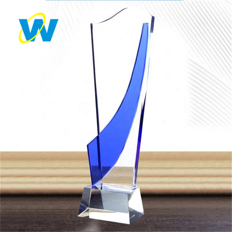 ONEWAY Wholesale crystal global trophy award for decoration gift