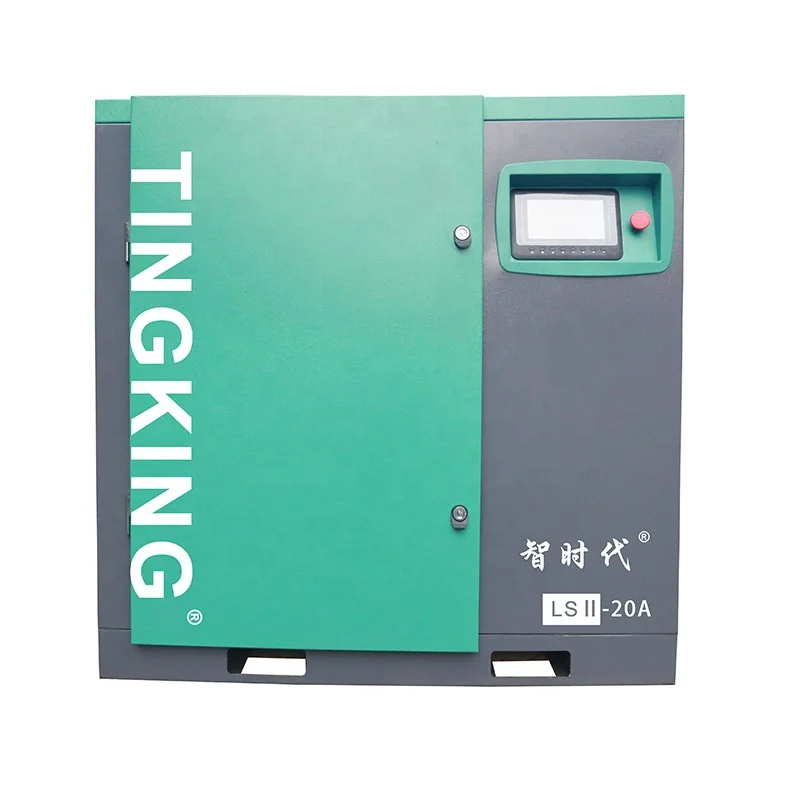 220v portable air compressor 3hp 50L direct driven specified for Poland state projects green screw air compressor